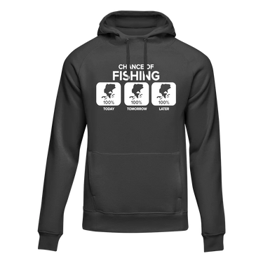 Chance of Fishing Unisex Hoodie